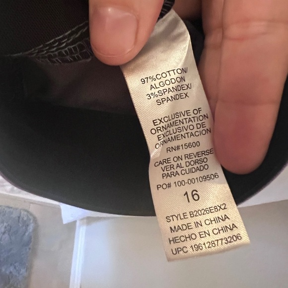 Democracy “ab” solution utility pant gray size 16, plus - Picture 6 of 11